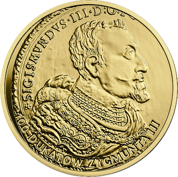 Srebrna moneta Historia Monety Polskiej: 100 dukatów Zygmunta III - wysyłka 24 h!
