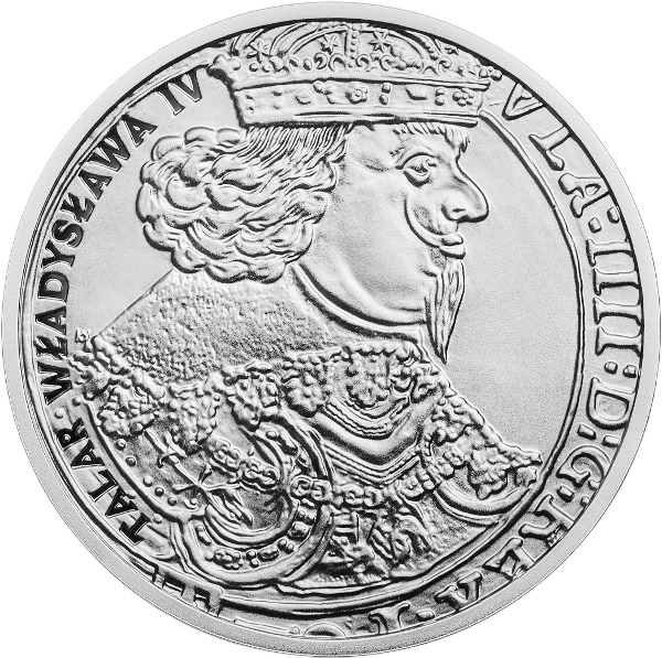 Srebrna moneta Historia monety Polskiej: Talar Władysława IV - wysyłka 24 h!