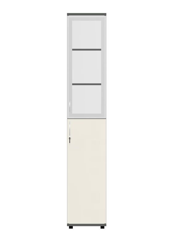HEBE TS621 regał z witryną lewy 40,2x40x219,5h