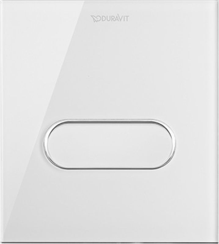 Duravit DuraSystem przycisk spłukujący A1 do pisuaru szkło białe WD5005012000