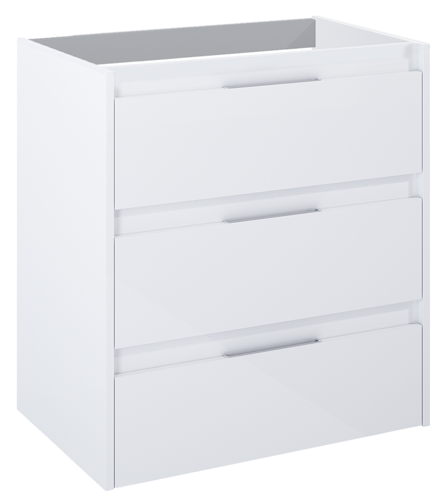 Roca Alpine szafka 68,5x45,2x74 cm podumywalkowa wisząca biały połysk A857867806
