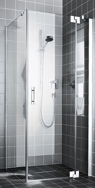 Kermi Filia XP drzwi prysznicowe 140 cm prawe srebrny połysk/szkło przezroczyste FX1WR14020VPK