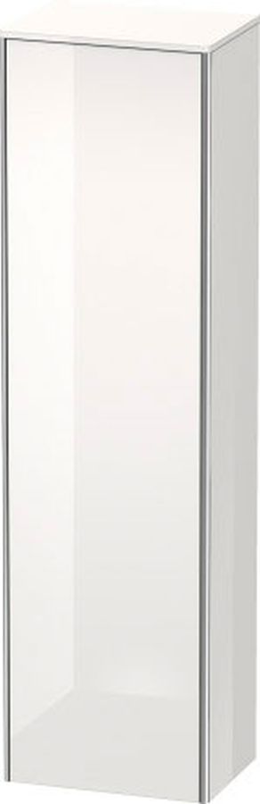 Duravit XSquare szafka boczna 176 cm wysoka wisząca lewa biały połysk XS1313L2222