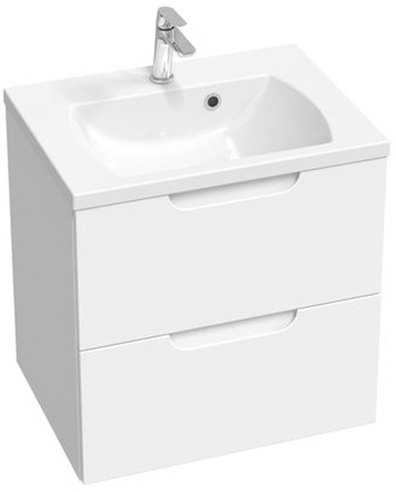 Ravak SD Classic II szafka 60 cm podumywalkowa wisząca biały połysk X000001476