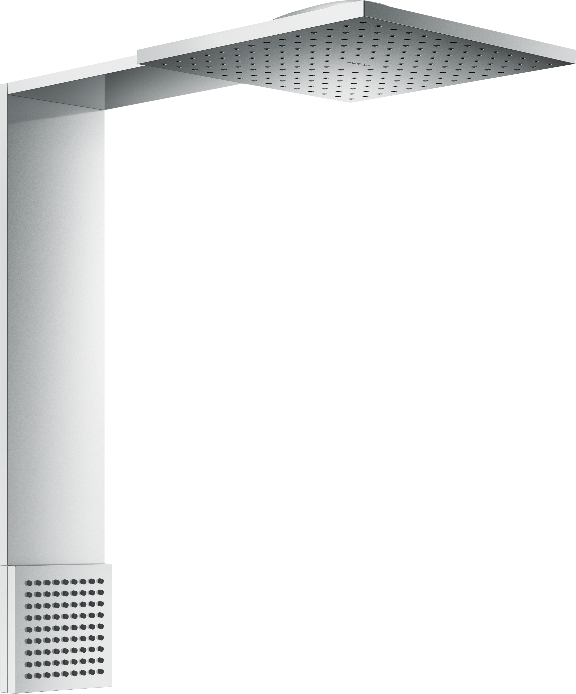 Axor ShowerComposition deszczownica 23,8x23,8 cm kwadratowa chrom 12594000