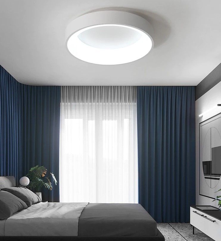 Abigali Modern plafon 1x20W LED biały MD1150-40-CY-B