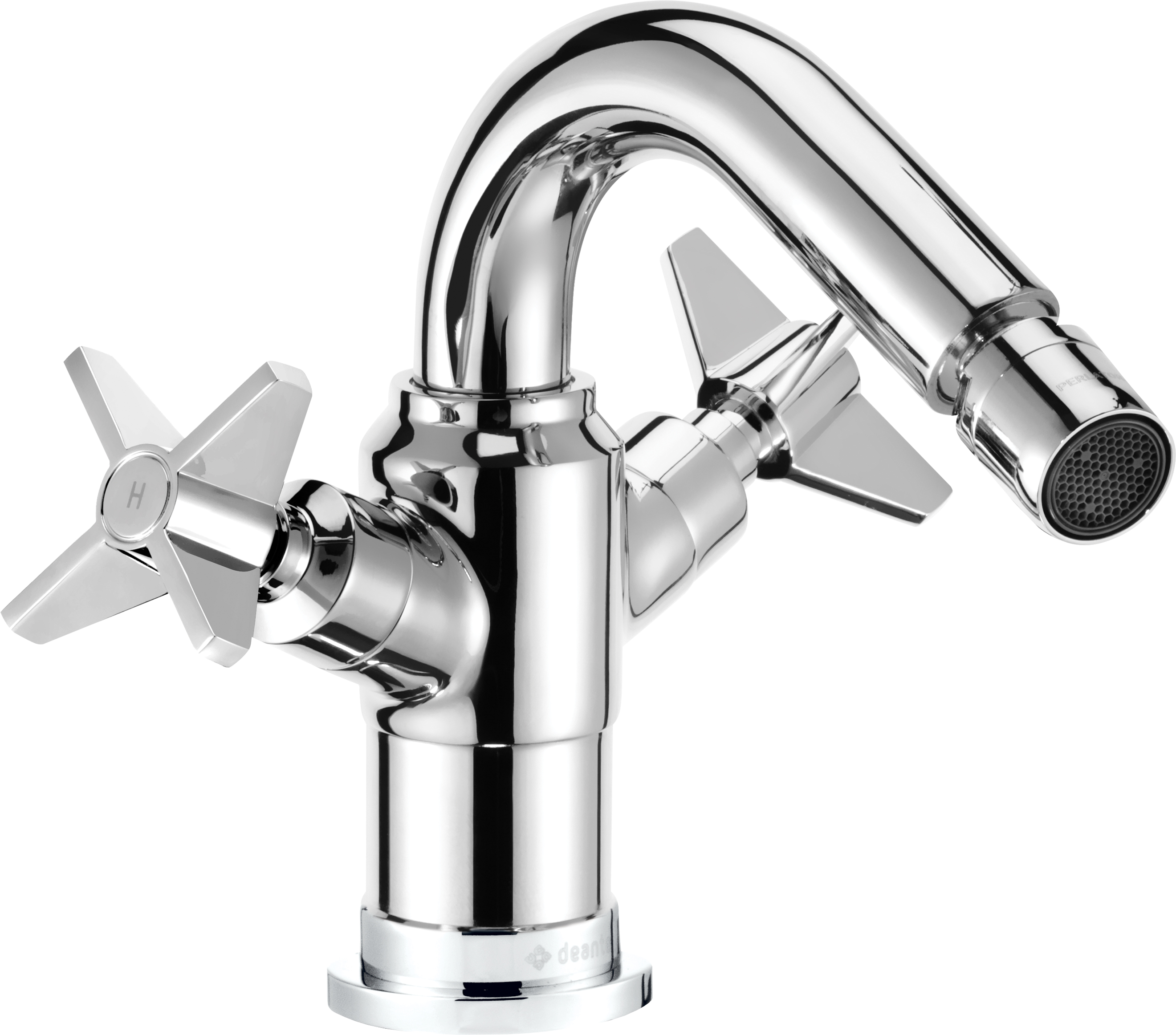 Deante Temisto bateria bidetowa stojąca chrom BQT_030D - Wysyłka w 24h