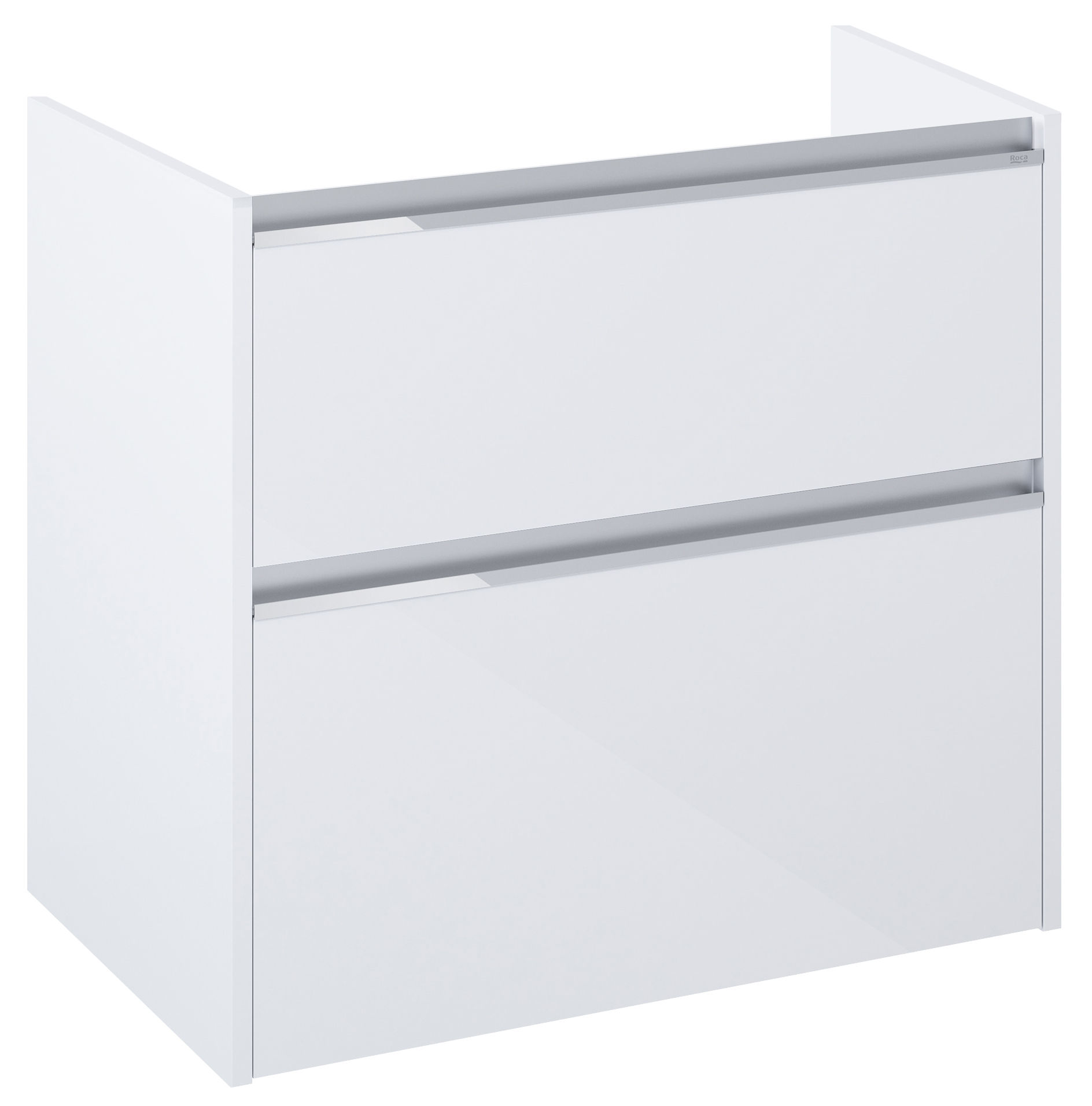 Roca Gap Pro szafka 78,5x37,6x63,5 cm podumywalkowa wisząca biały połysk A857910806