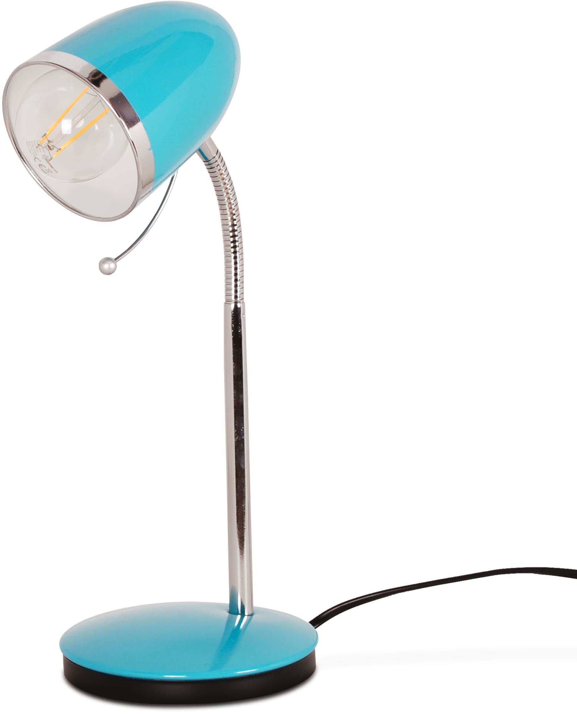 Kaja Kajtek lampa biurkowa 1x40W turkusowy K-MT-200TURKUSOWY - Wysyłka w 24h