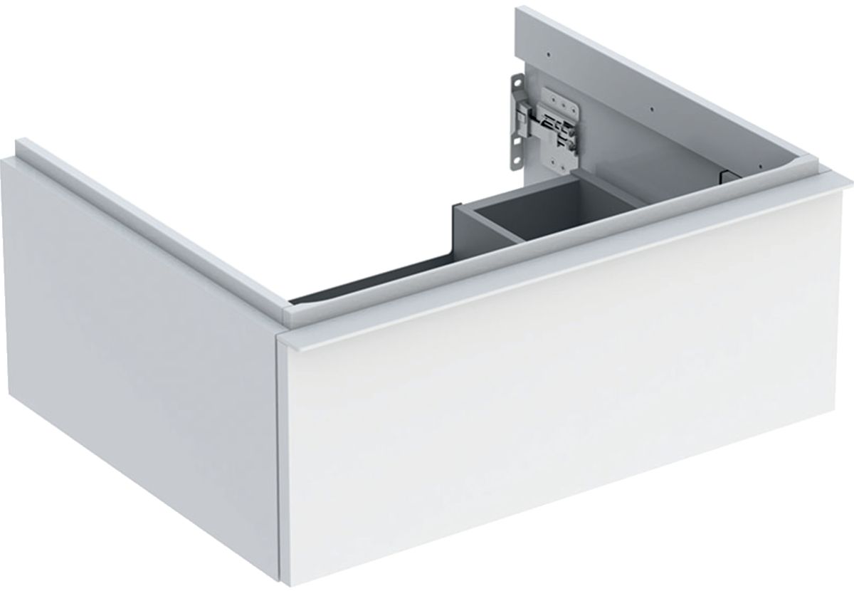 Geberit iCon szafka 59,2 cm podumywalkowa wisząca biały połysk/biały mat 502.310.01.1