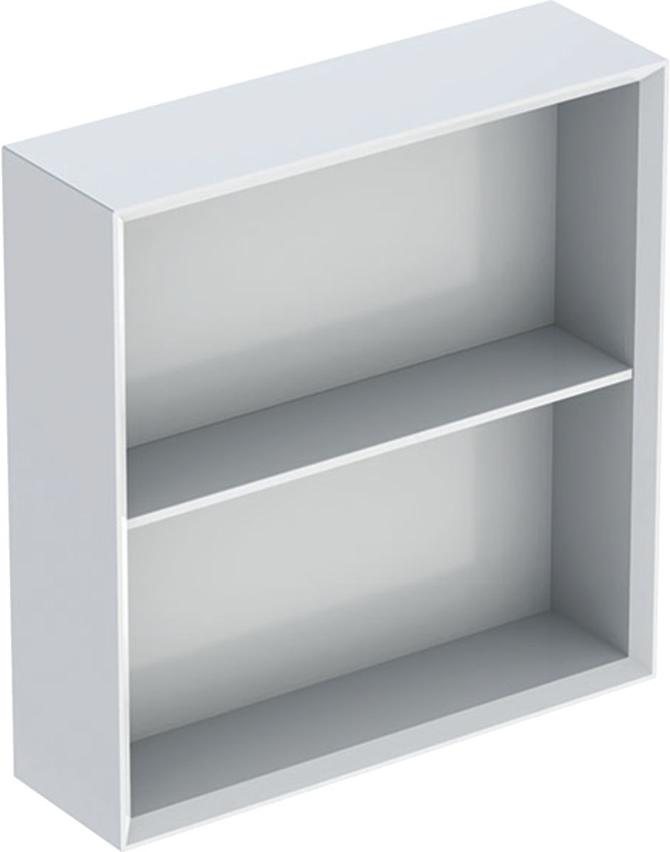 Geberit iCon szafka 45 cm boczna wisząca otwarta biały połysk 502.323.01.1