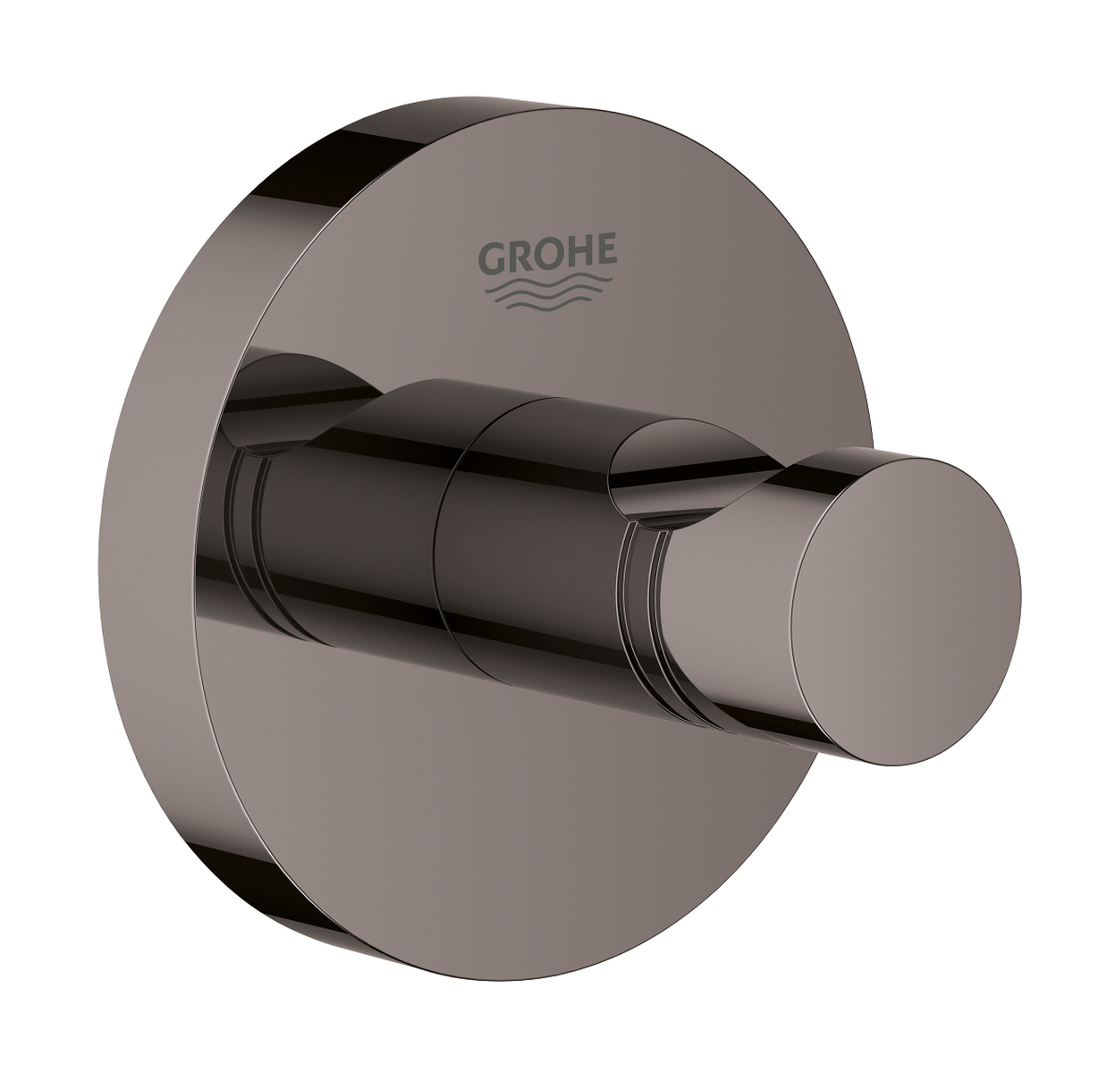 Grohe Essentials haczyk na płaszcz kąpielowy hard graphite 40364A01