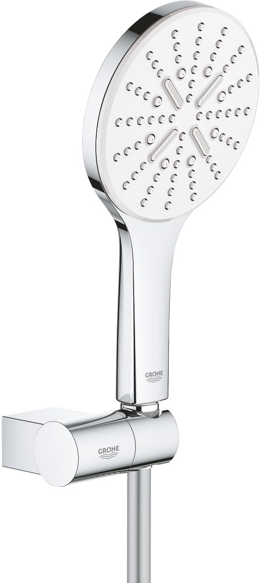 Grohe Rainshower SmartActive 130 zestaw prysznicowy ścienny moon white 26580LS0
