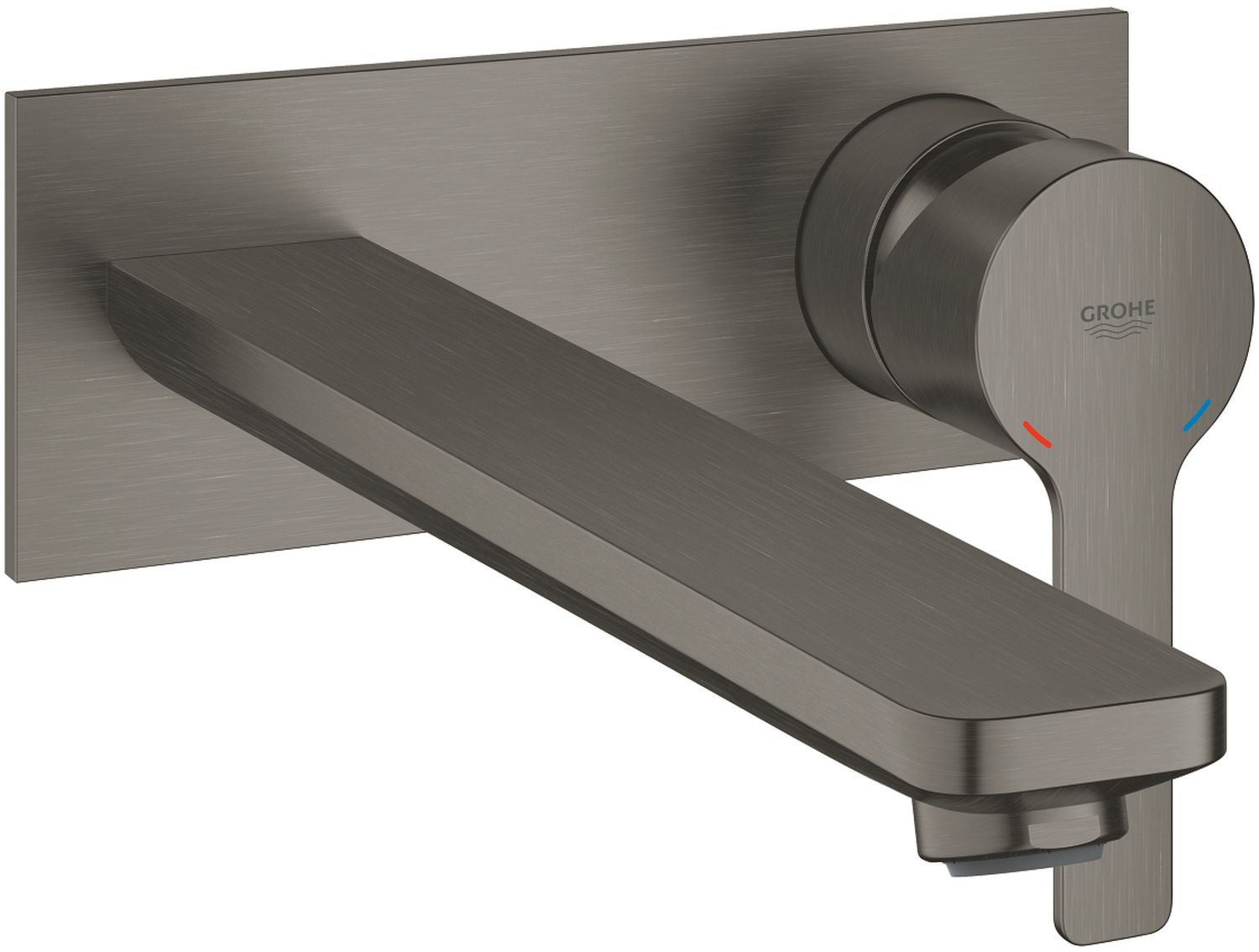 Grohe Lineare bateria umywalkowa podtynkowa brushed hard graphite 23444AL1
