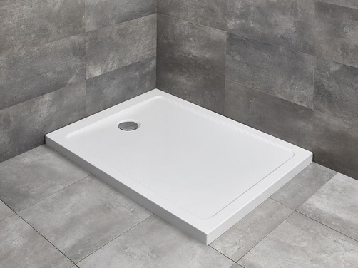 Radaway Doros F brodzik 100x80 cm prostokątny biały SDRF1080-01 - Wysyłka w 24h