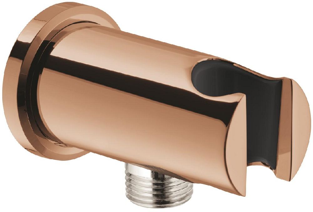 Grohe Rainshower przyłącze kątowe z uchwytem Warm Sunset miedź 26658DA0