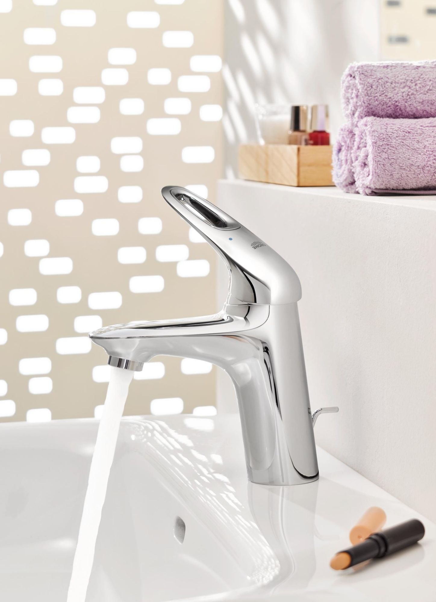 Grohe Eurostyle New bateria umywalkowa stojąca chrom 33558003