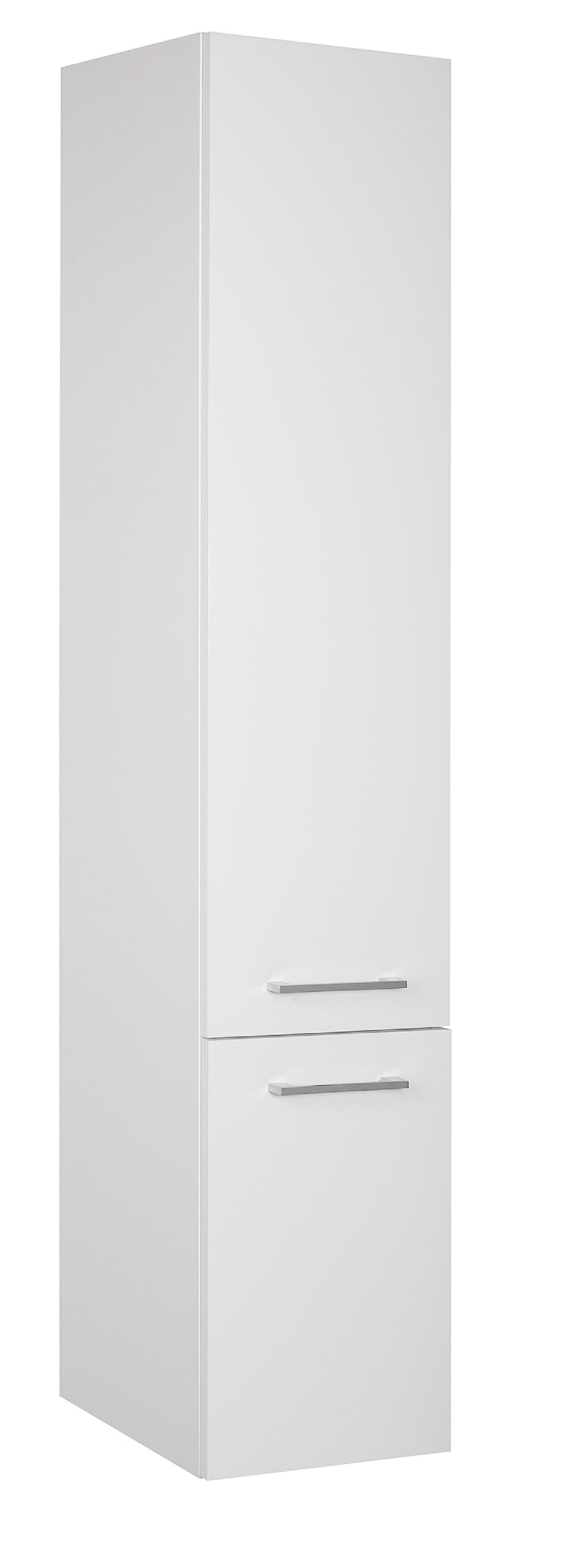 Astor Victoria szafka boczna 147 cm wysoka wisząca biały połysk AM-VCS-222-07