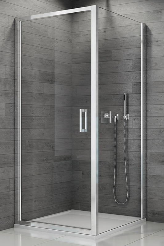 SanSwiss TOP-Line ścianka prysznicowa 90 cm boczna srebrny połysk/szkło przezroczyste TOPF09005007