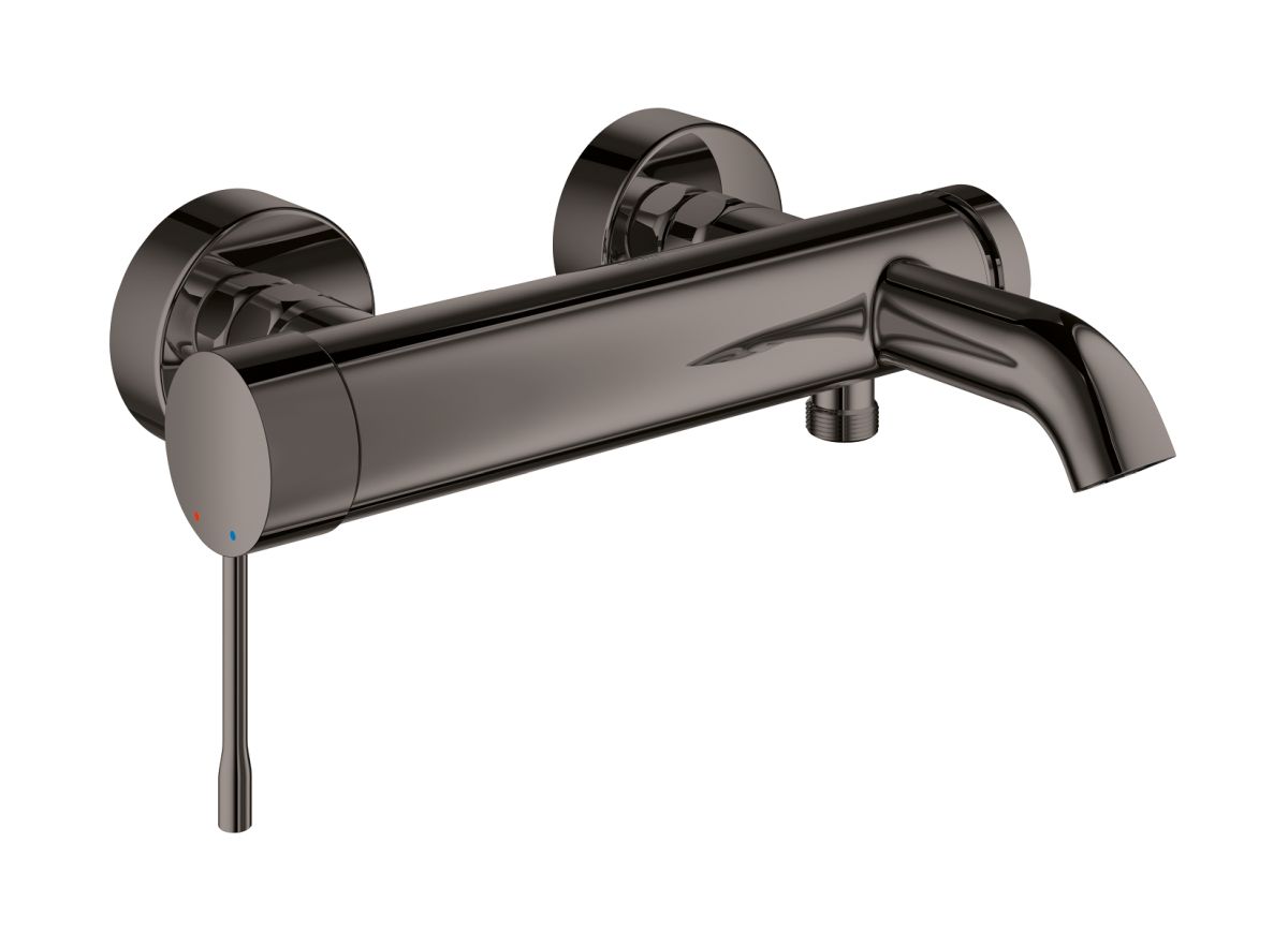 Grohe Essence bateria wannowo-prysznicowa ścienna hard graphite 33624A01 - Wysyłka w 24h