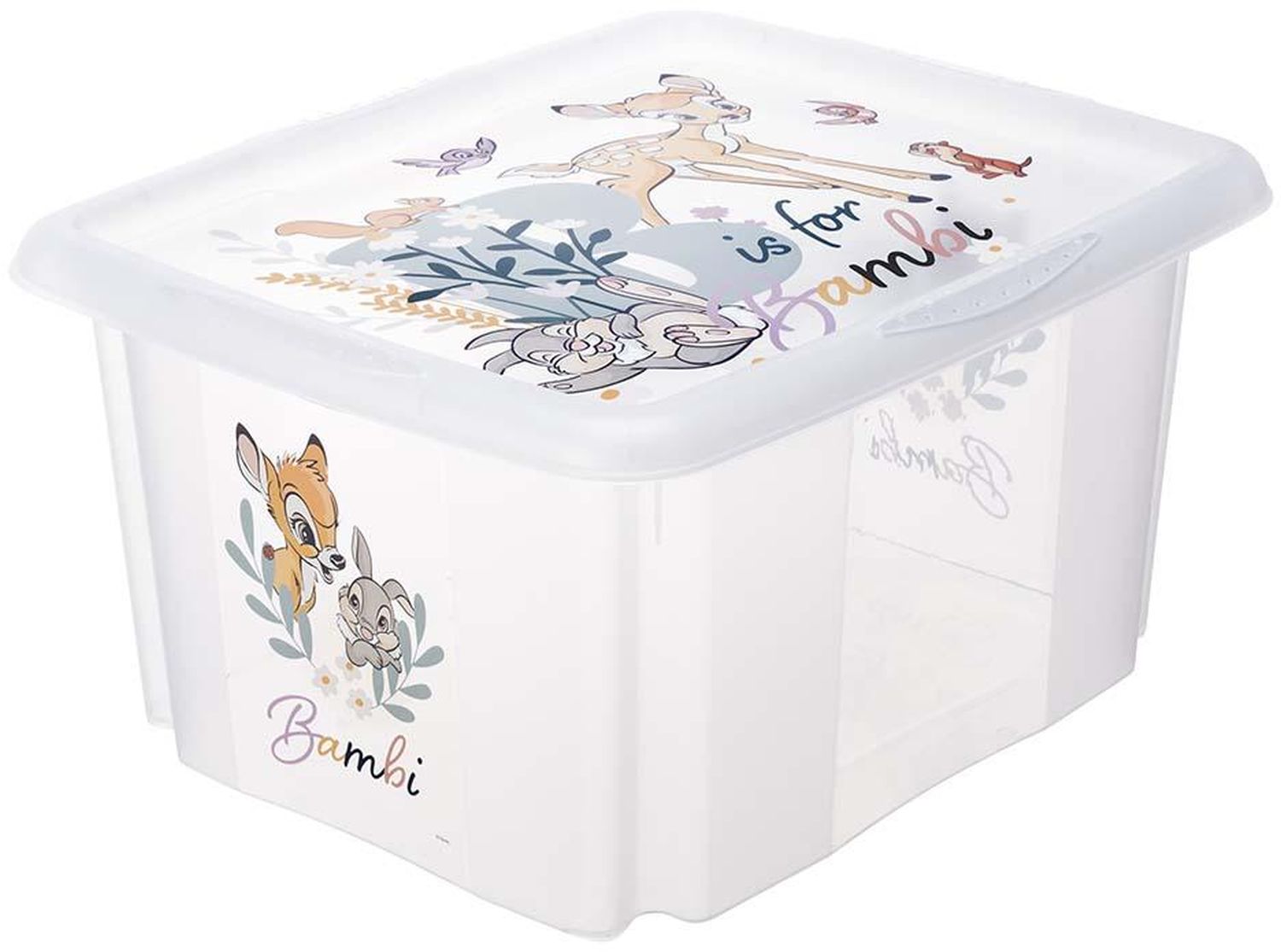 Keeeper Karolina pojemnik do przechowywania 24 l Bambi transparent 1223700126600