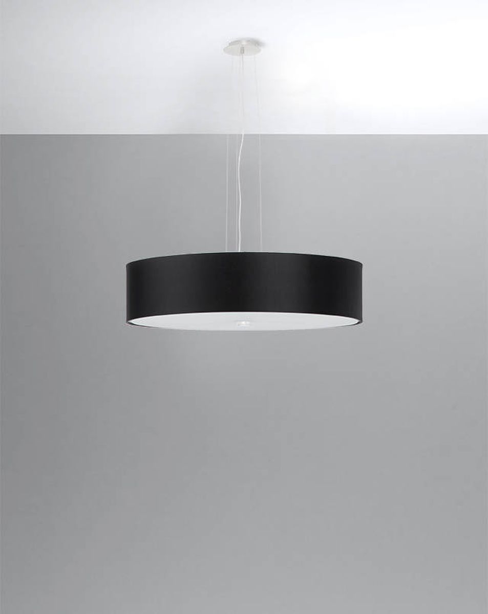 Sollux Lighting Skala lampa wisząca 5x60W czarna SL.0758