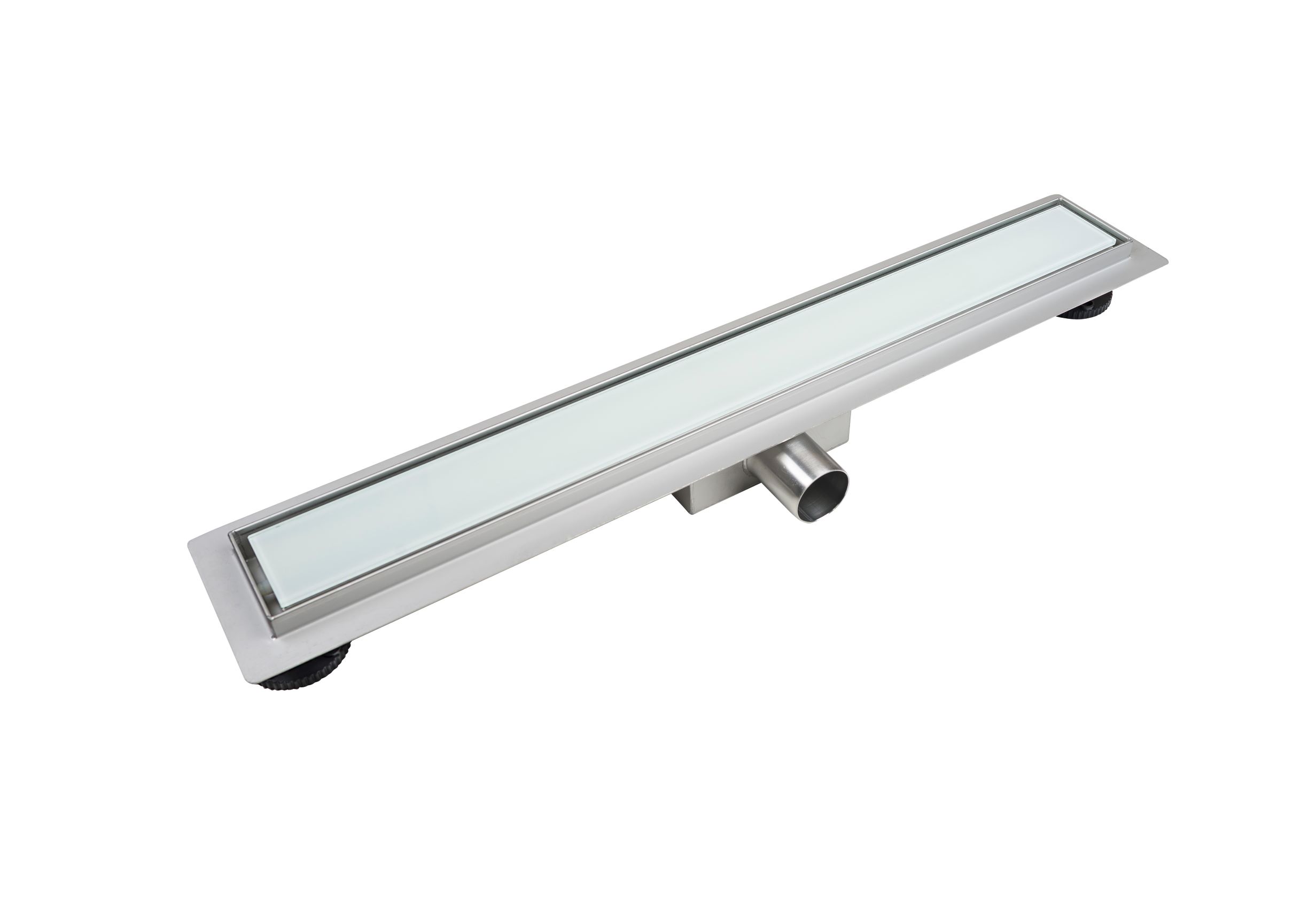 Balneo G-drain Next odpływ liniowy 60 cm szklany Milky MILKY60N