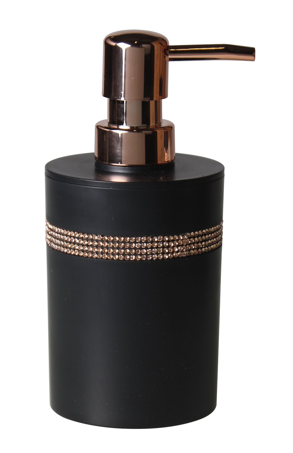 Splendid Fancy dozownik do mydła 330 ml czarny LA-FANCY-DOZOWN-CZA