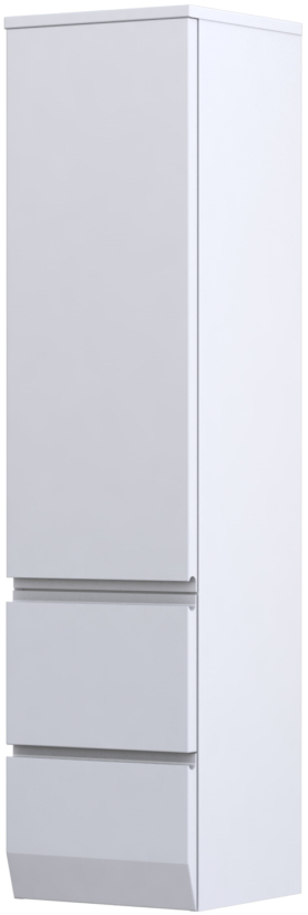 Oristo Brylant szafka 35 cm wisząca boczna prawa biały połysk OR36-SB1D2S-35-1-P