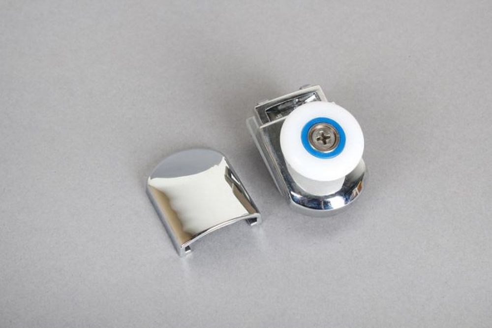 Sanplast suwako-rolka pojedyncza chrom 660-C1523