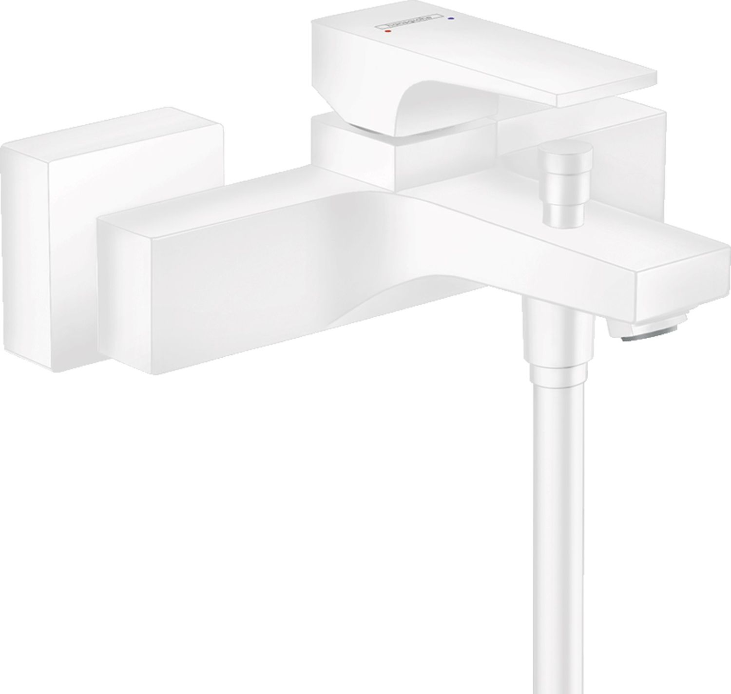 Hansgrohe Metropol bateria wannowo-prysznicowa ścienna biały mat 32540700