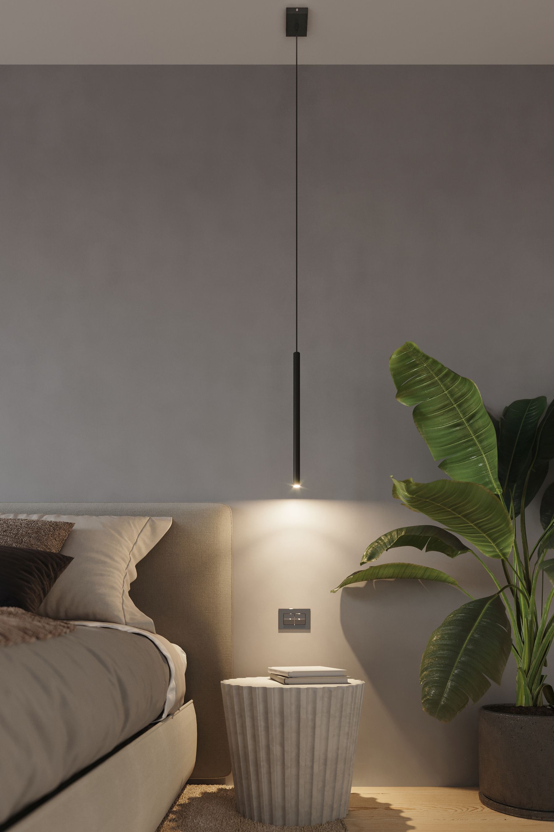 Sollux Lighting Pastelo lampa wisząca 5x40W czarna SL.0472