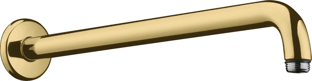 Hansgrohe ramię prysznicowe 38,9 cm ścienne złoty optyczny polerowany 27413990