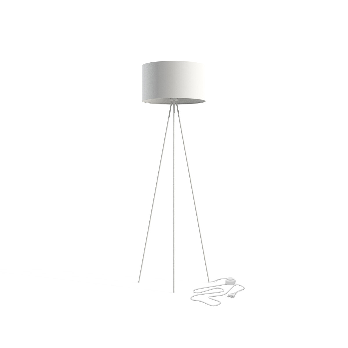 Nowodvorski Lighting Cadilac lampa stojąca 1x25 W biała 8191