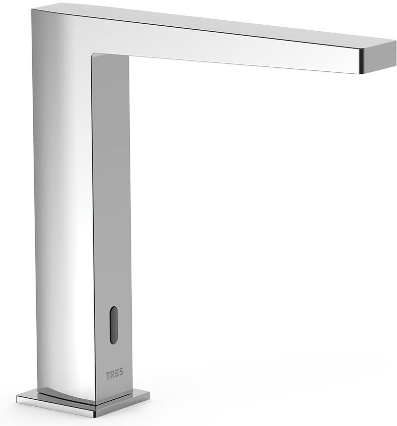 Tres Slim Exclusive bateria umywalkowa stojąca elektroniczna chrom 20261310