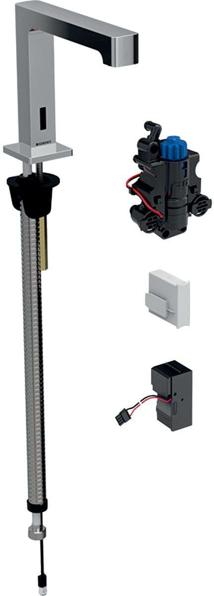 Geberit Brenta bateria umywalkowa stojąca termostatyczna elektroniczna chrom 116.198.21.1