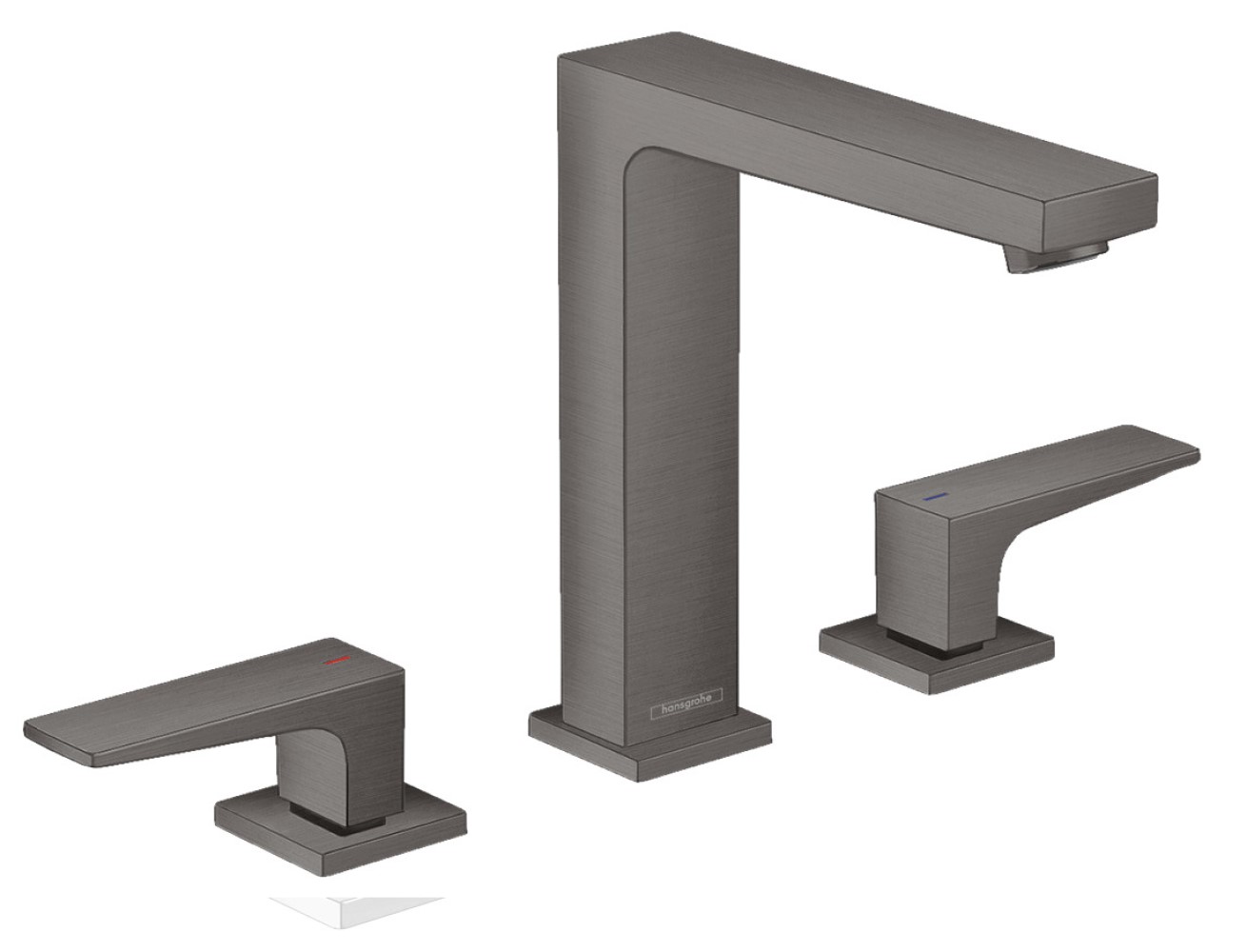 Hansgrohe Metropol bateria umywalkowa stojąca czarny chrom szczotkowany 32515340