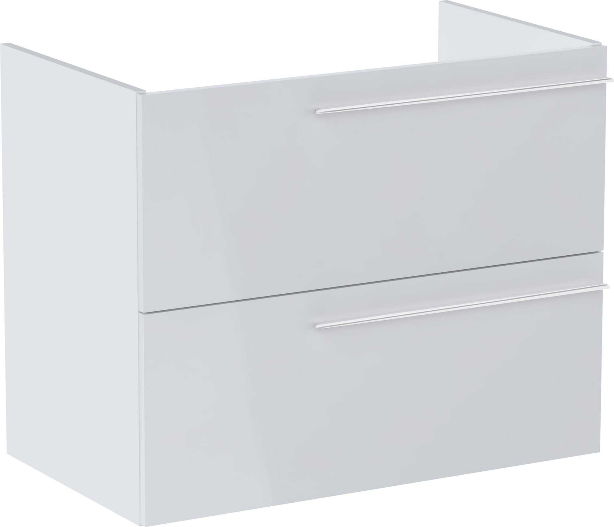 Roca Ella szafka 78,5 cm podumywalkowa wisząca biały połysk A857770806 - Wysyłka w 24h