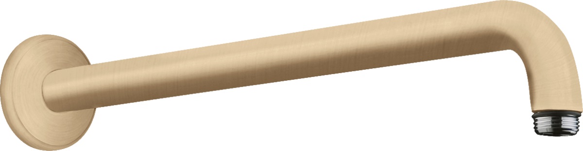 Hansgrohe ramię prysznicowe 38,9 cm ścienne brąz szczotkowany 27413140