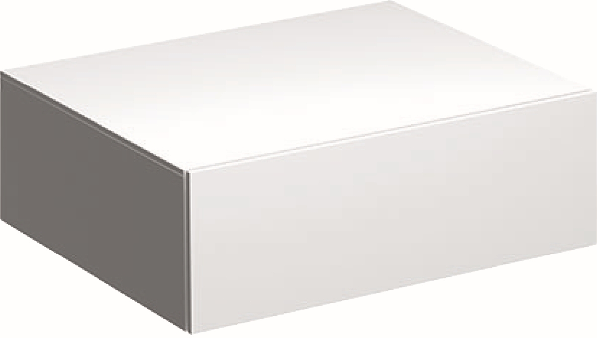 Geberit Xeno2 szafka 58 cm wisząca boczna biały połysk 500.507.01.1