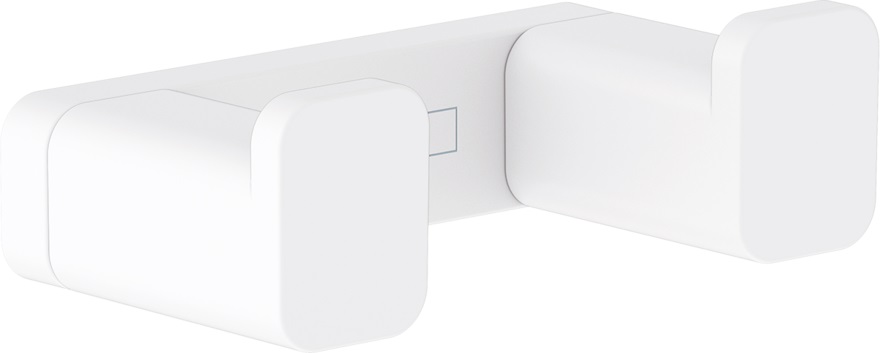 Hansgrohe AddStoris haczyk na ręcznik podwójny biały mat 41755700 - Wysyłka w 24h