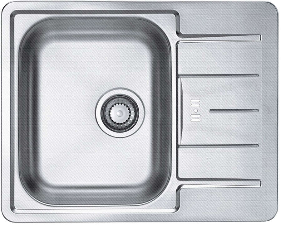 Alveus Line Start 60 zlewozmywak stalowy 62x50 cm wpuszczany 1-komorowy len 1082439 - Wysyłka w 24h