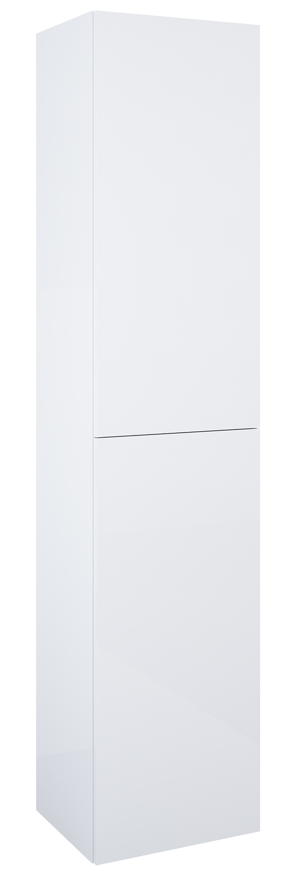 Roca Extra szafka 40x35,2x180 cm boczna wisząca biały połysk A857956806