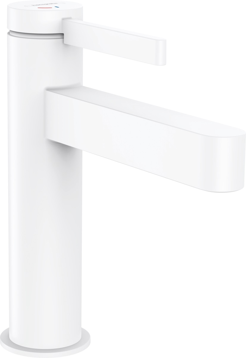 Hansgrohe Finoris EcoSmart bateria umywalkowa stojąca CoolStart biały mat 76024700