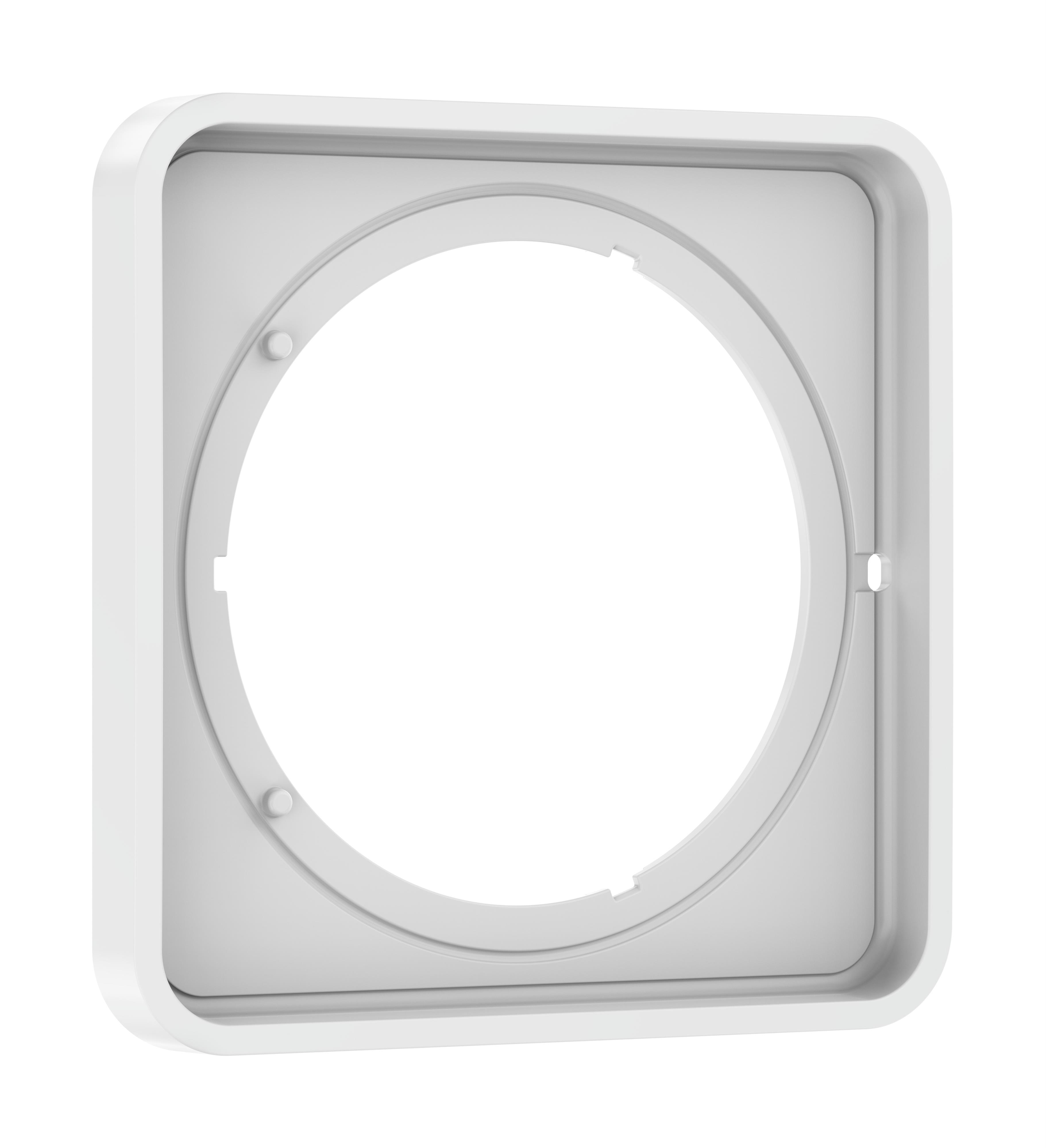 Hansgrohe ShowerSelect Comfort Q rozeta przedłużająca biały mat 13613700