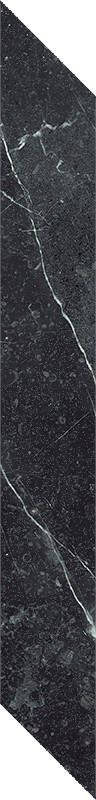 Paradyż Barro listwa ścienno-podłogowa 7,2x59,8 cm lewa czarny mat