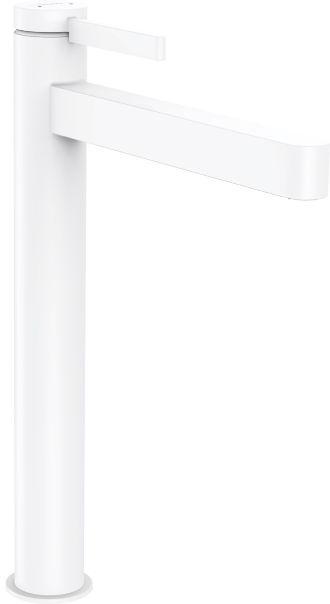 Hansgrohe Finoris bateria umywalkowa stojąca wysoka EcoSmart biały mat 76070700