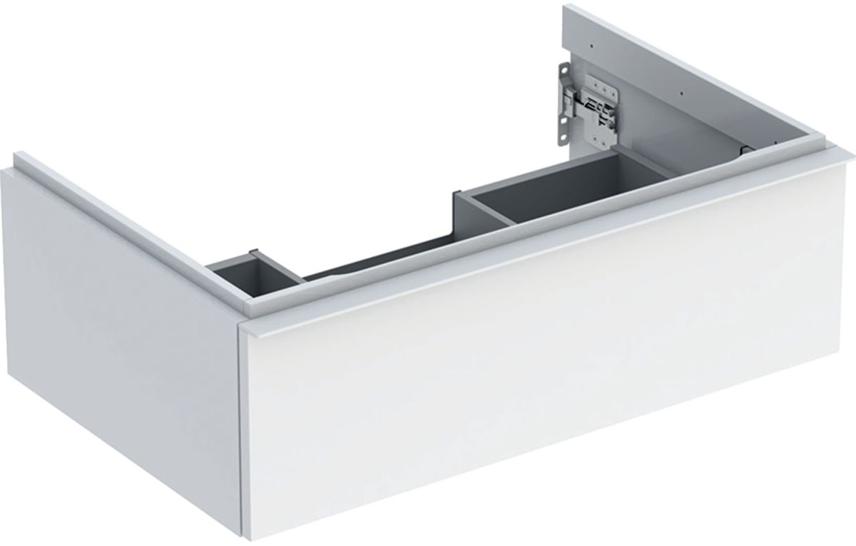 Geberit iCon szafka 74 cm podumywalkowa wisząca biały połysk/biały mat 502.311.01.1
