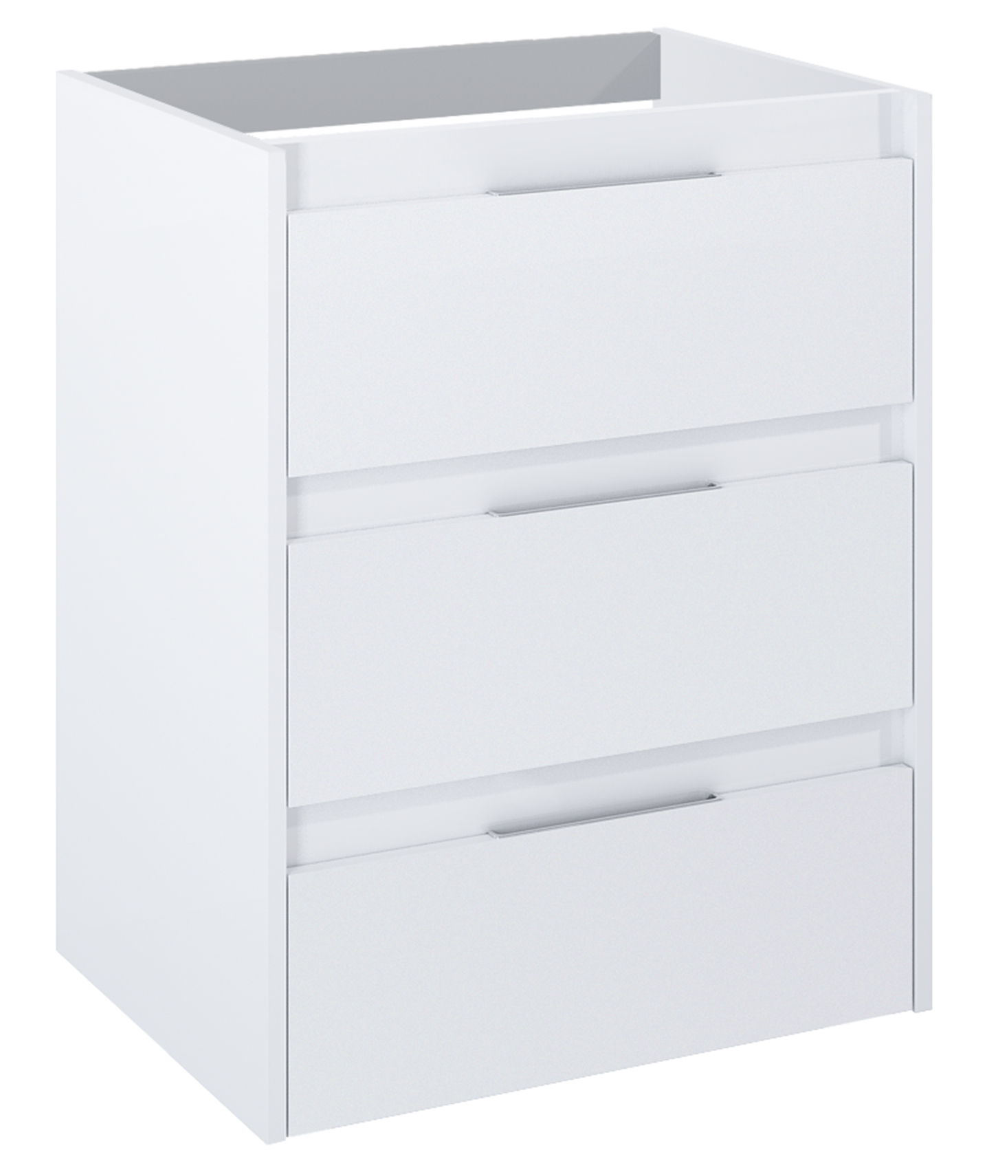 Roca Alpine szafka 58,5x45,2x74 cm podumywalkowa wisząca biały połysk A857866806