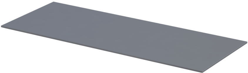 Oristo Uni blat 120 cm naszafkowy ciepły szary mat OR00-BU-120-12